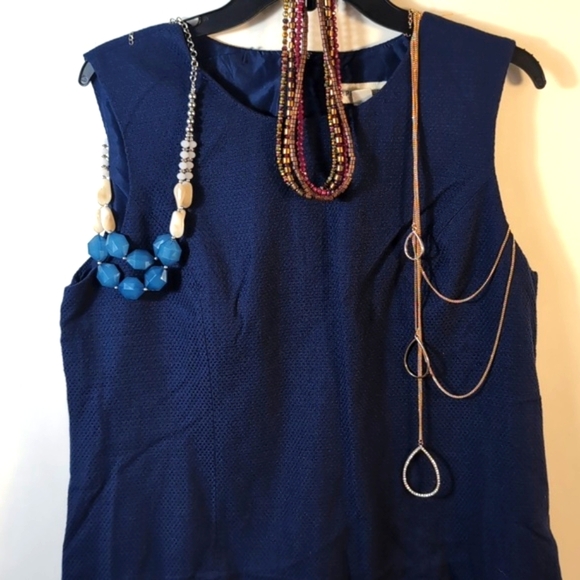 Appleseed's Navy Shift Dress Size 12 - Picture 3 of 15